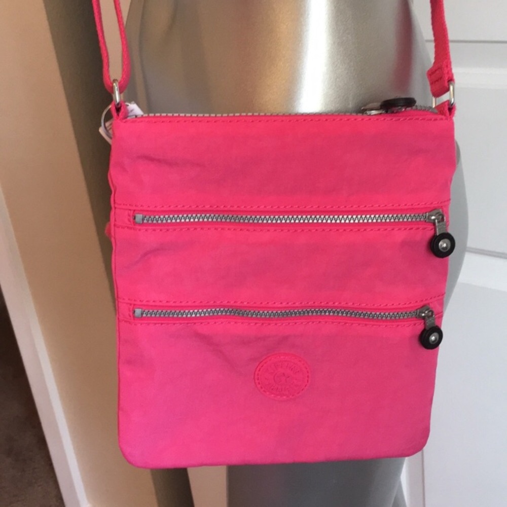 KIPLING | Hot Pink 🩷 Crossbody Purse / Travel Purse